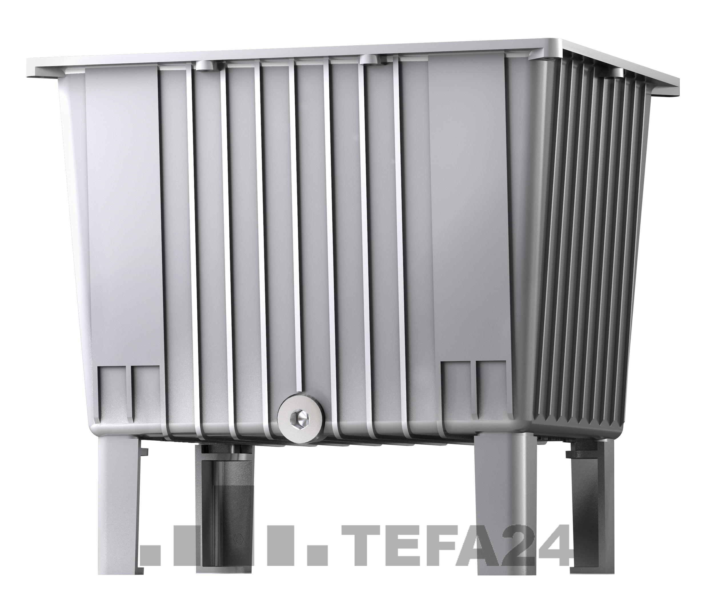 KTR BAK Aluminiumbehälter – BEHÄLTER ALU – BAK 100/2 (KO03/KOT03)