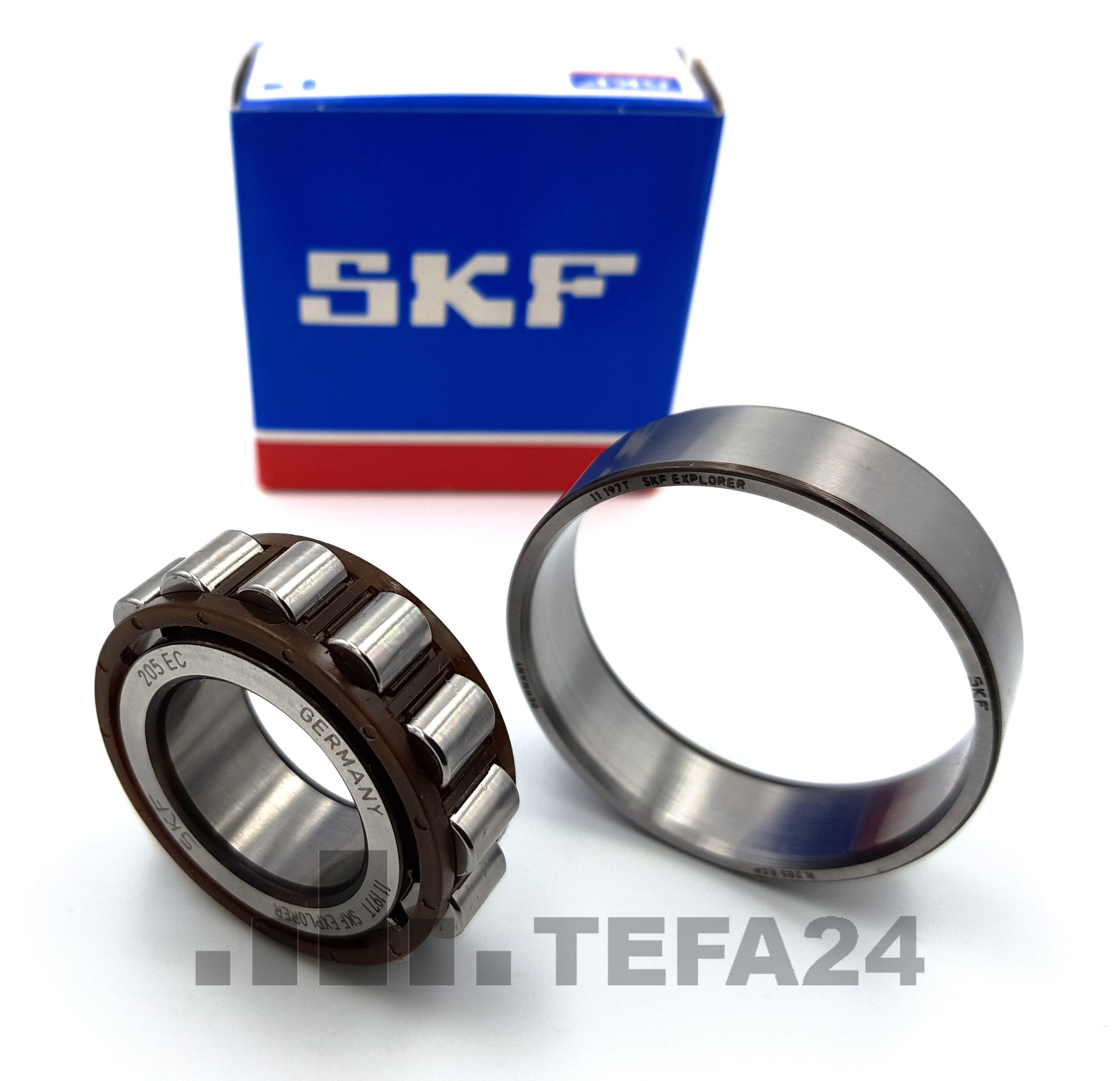 Muster Zylinderrollenlager SKF Bauform N Bild 1