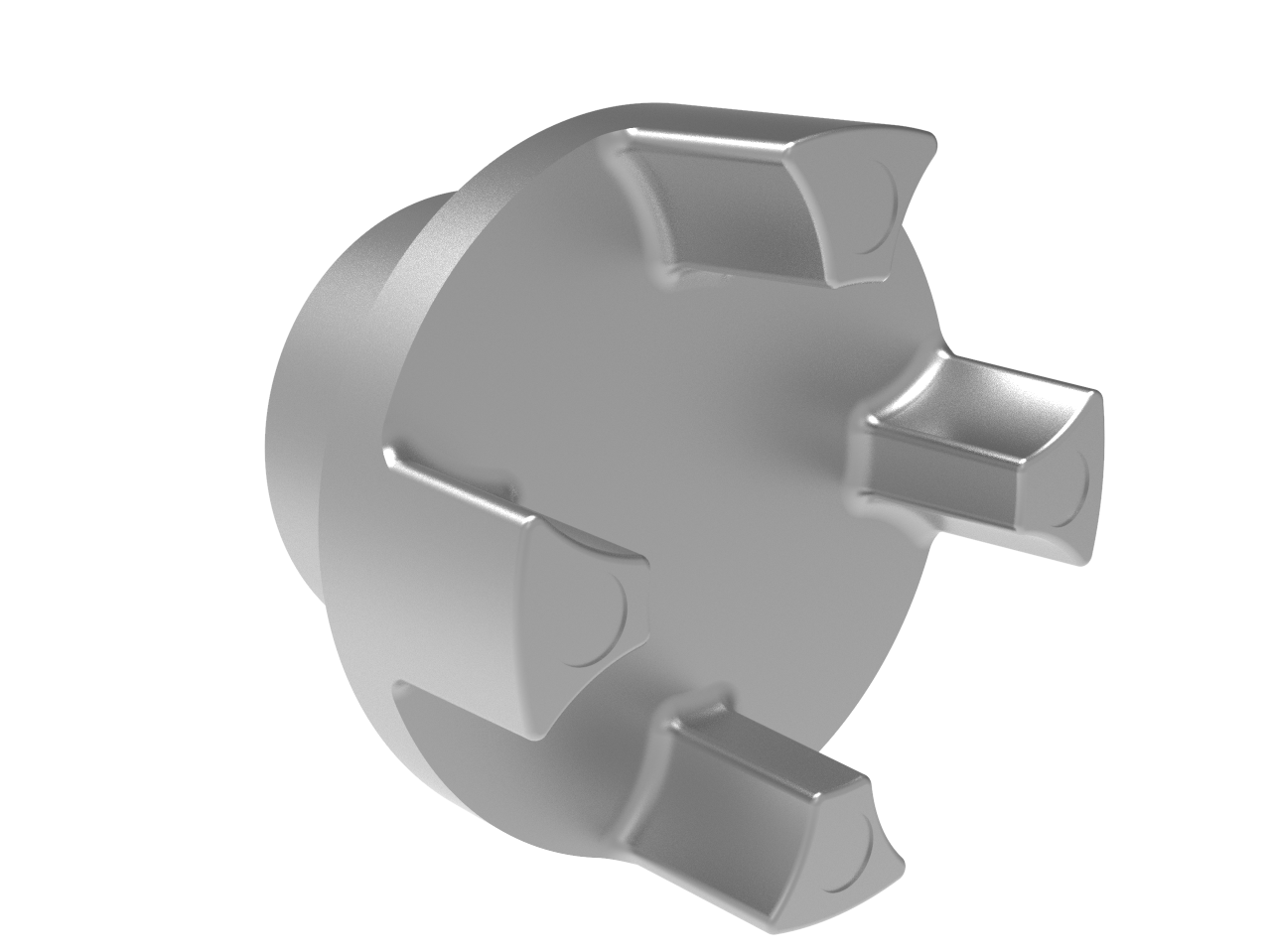 KTR ROTEX 19 ALU – Nabe ungebohrt Bauteil 1