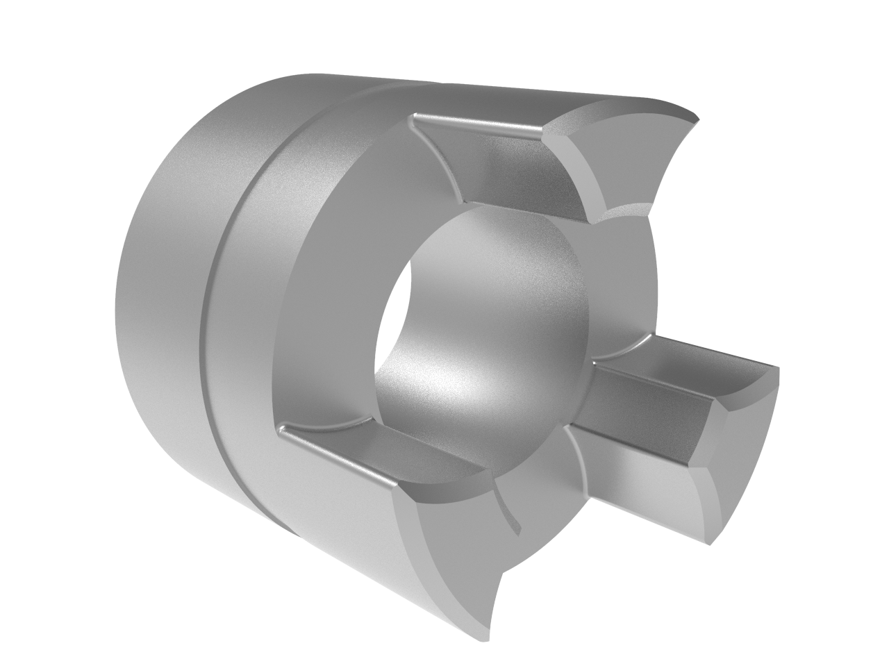 KTR ROTEX 48 ST – Nabe 1.3 P001401 DIN5482 45x41 Aus- drehung Ø60,5x0,5 Außenausdrehung Ø49x4
