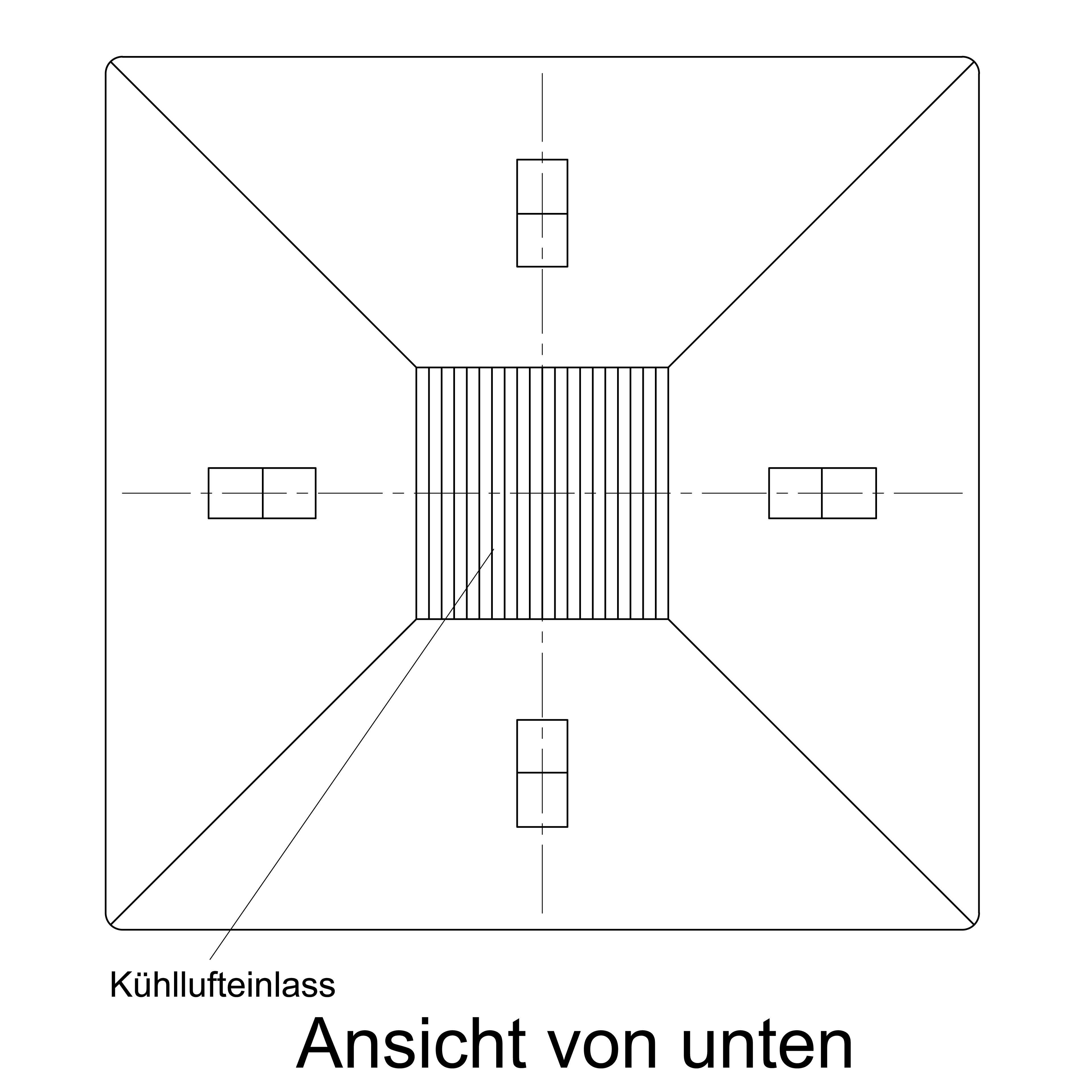 Ansicht unten