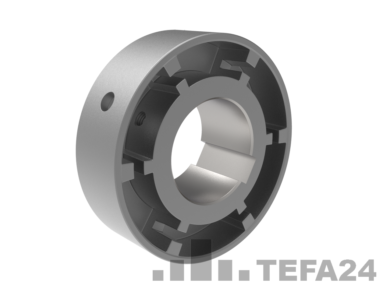 KTR ROFLEX Taschenteil Größe 110, Ø41,275 mm (+0,0254) mit Passfedernut 9,525 mm (Code Nb)
