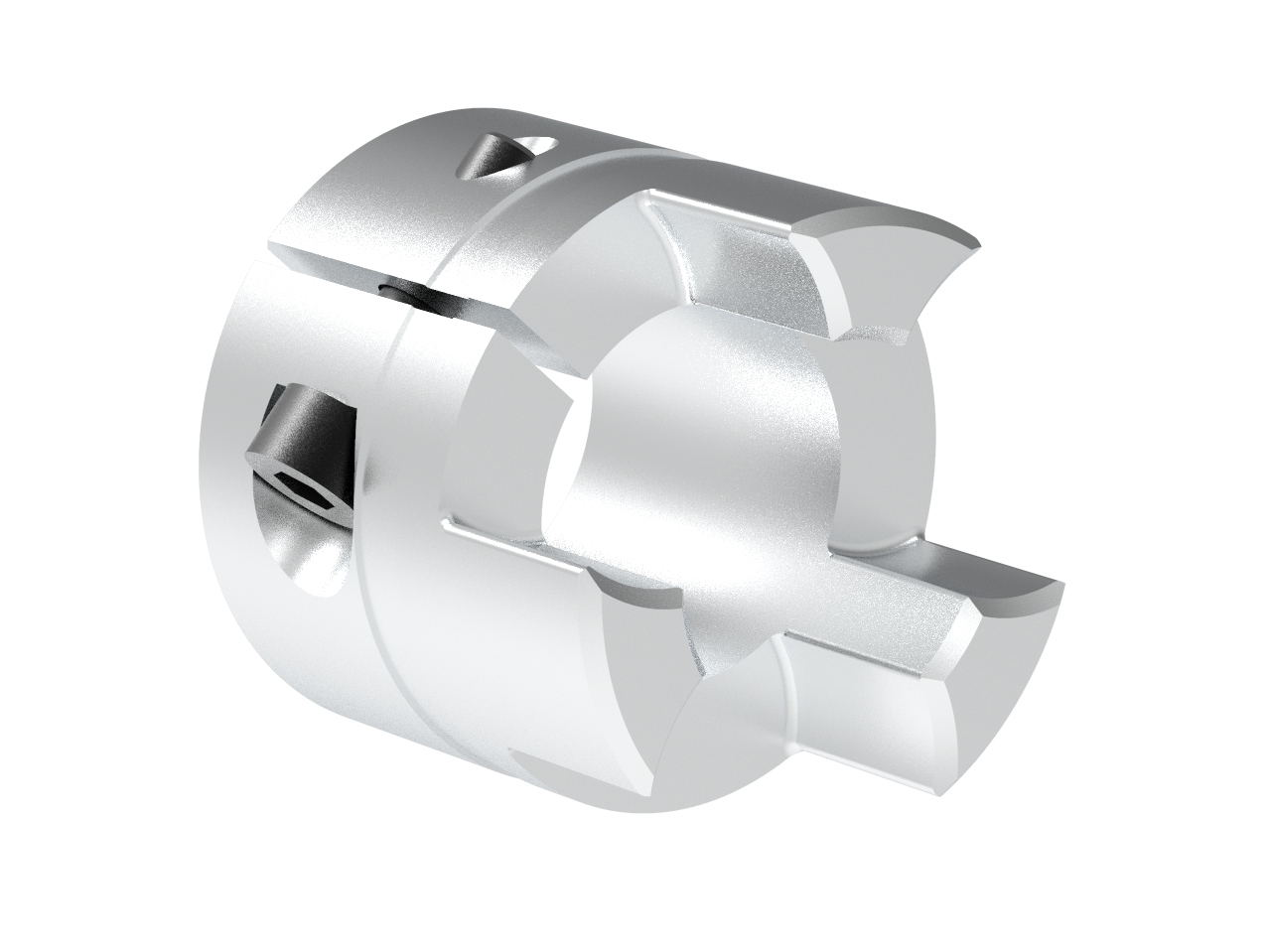 KTR ROTEX GS 5 AL-H – Klemmnabe 2.0 Ø2H7 o. Nut