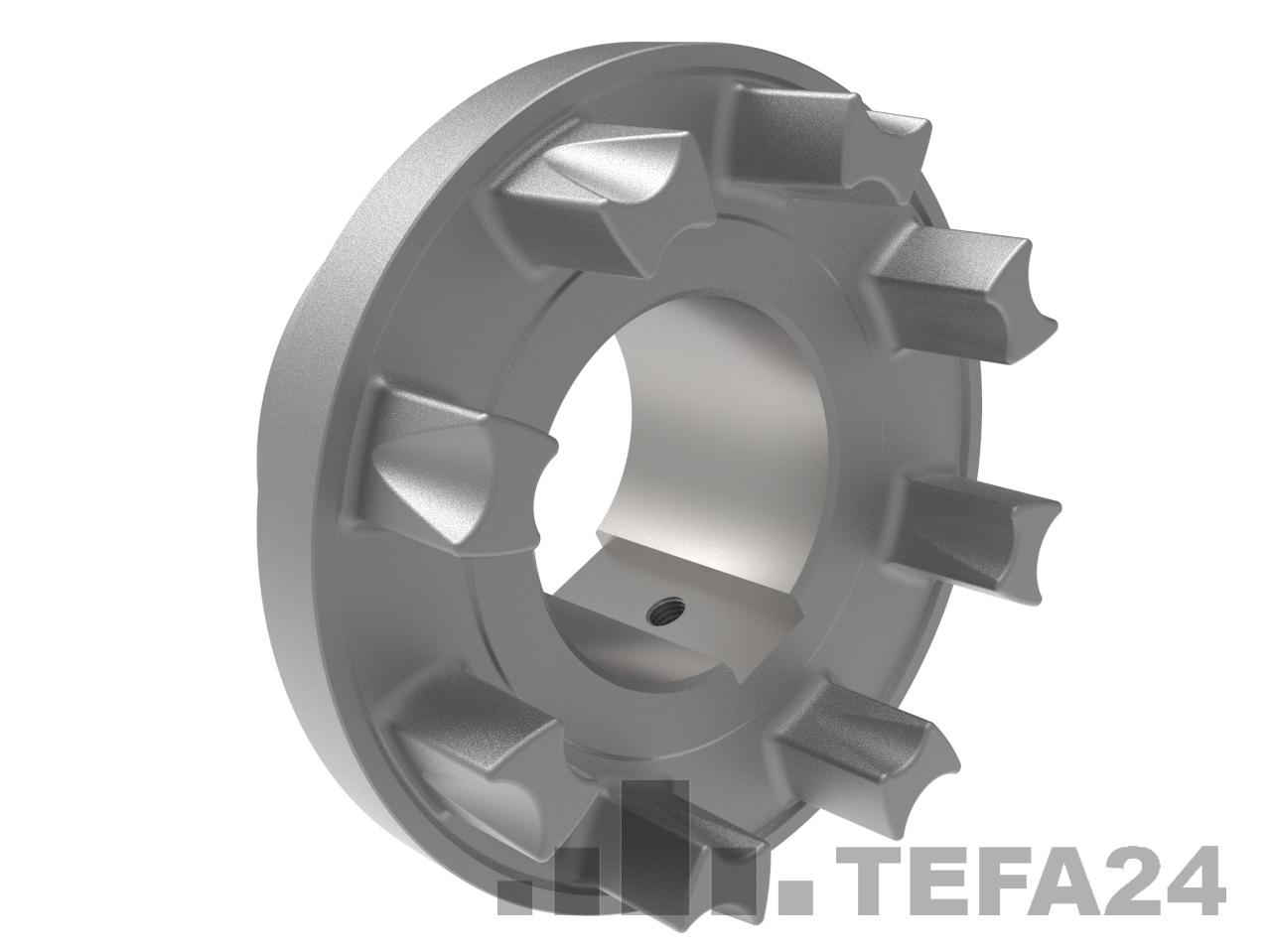 KTR ROFLEX Nockenteil Bauart N Größe 200, Ø85 H7 / Nut DIN 6885/1-JS9