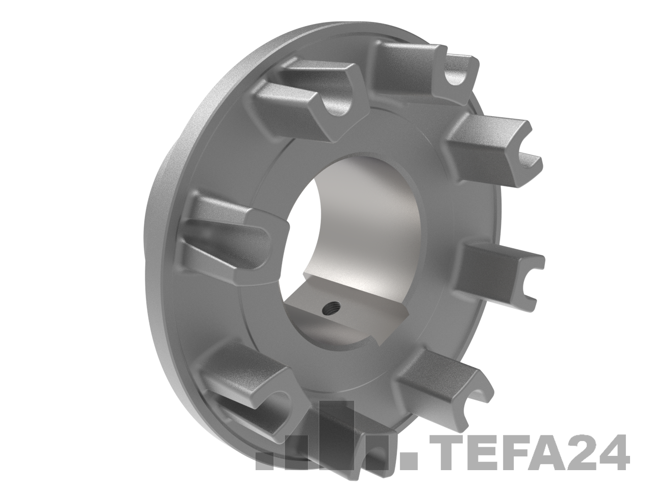 KTR ROFLEX Nockenteil Bauart N Größe 280, Ø73,025 mm (+0,0381) mit Passfedernut 19,05 mm (Code Wa)
